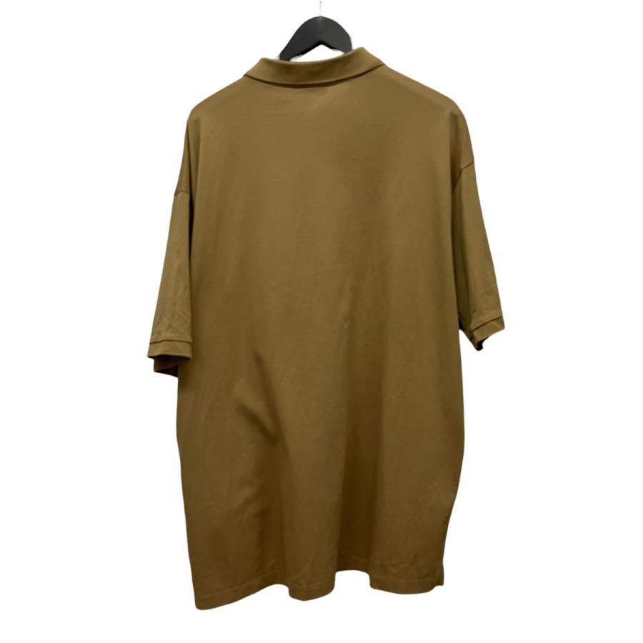 プラダ PRADA 半袖オーバーポロシャツ UJN817 ベージュ サイズ：M_1