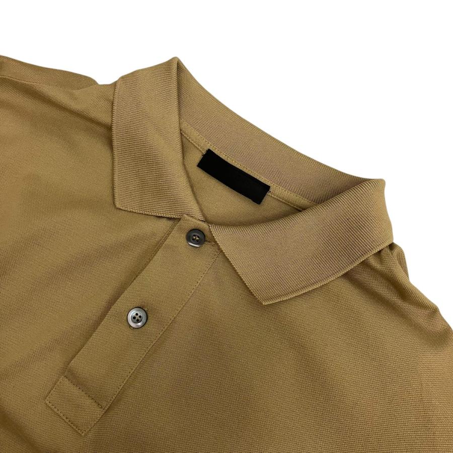 プラダ PRADA 半袖オーバーポロシャツ UJN817 ベージュ サイズ：M_4
