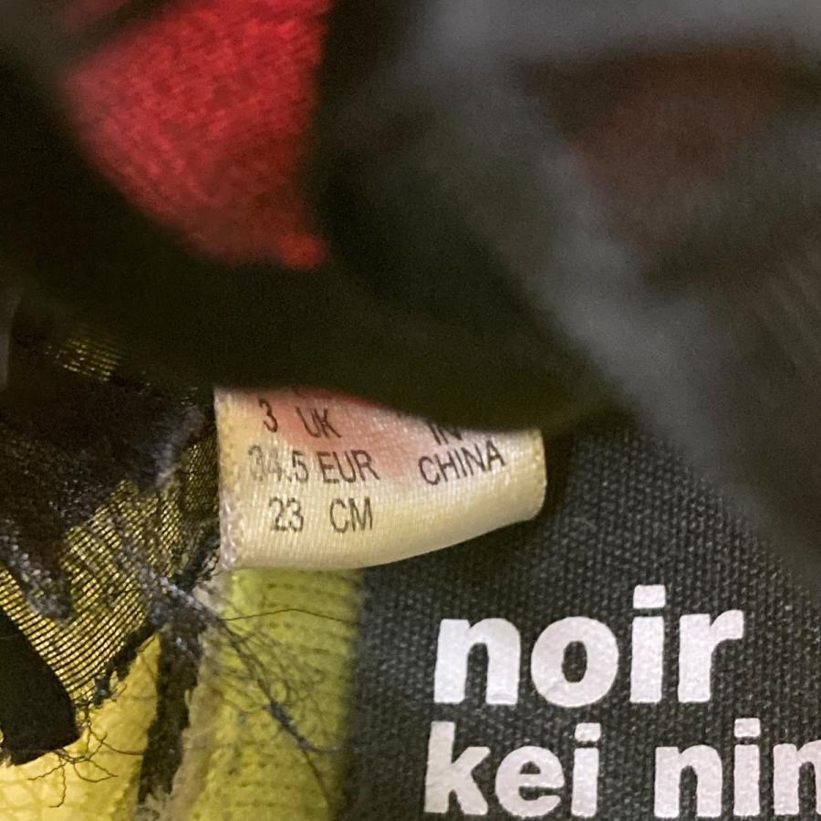 【値下げ】noir kei ninomiya×REEBOK レースポンプフューリー イエロー×レッド×ブラック サイズ：23cm (中目黒店)_6