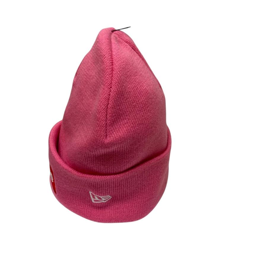 Supreme ボゴ 未使用 ビーニー ニット帽 ピンク　シュプリーム Supreme x New Era® ボックス ロゴ ビーニー | ピンク | FARFETCH JP