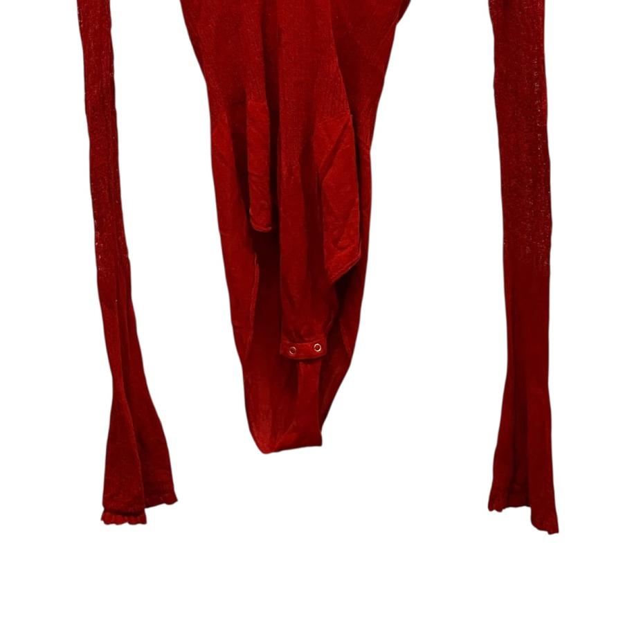 フェティコ FETICO 24SS LACE KNIT V-NECK BODYSUIT ボディスーツ