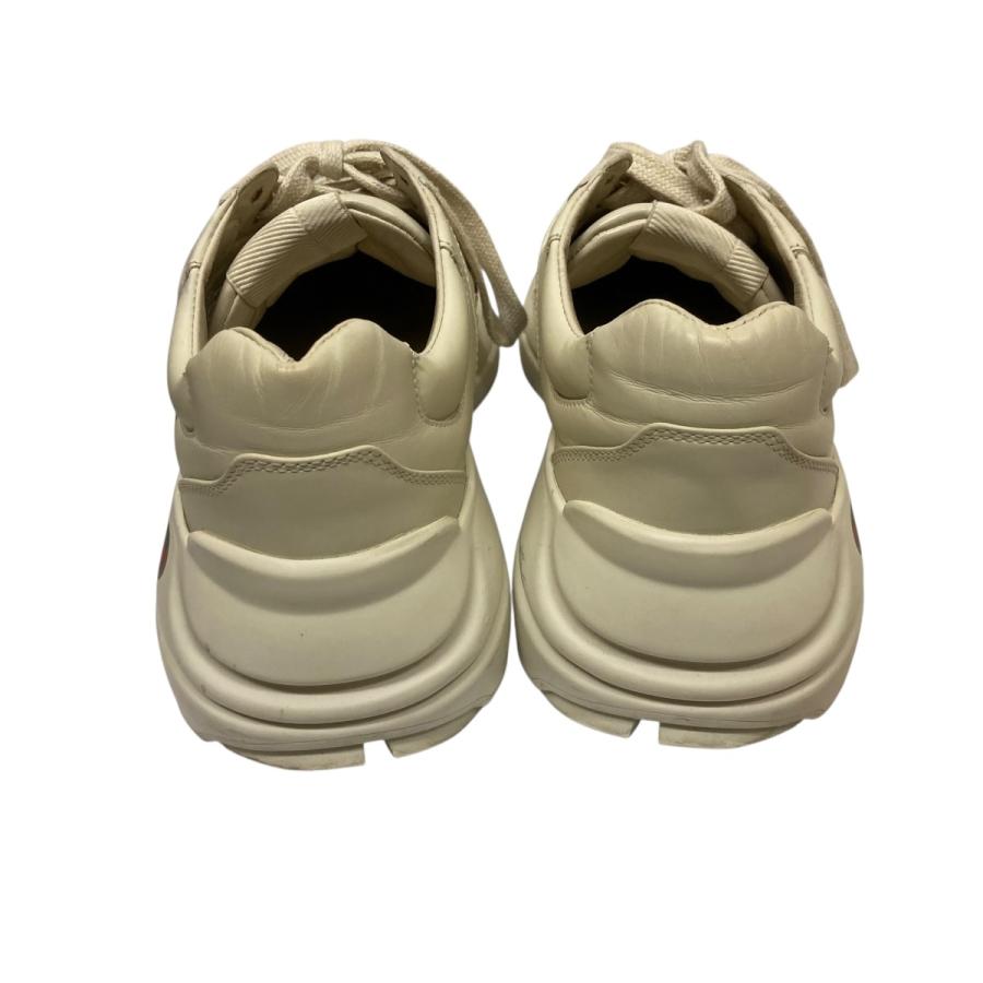 GUCCI（グッチ） 【値下げ】GUCCI ロゴスニーカー 528892 ベージュ