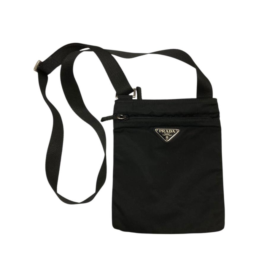 PRADA（プラダ） ナイロンショルダーバッグ ブラック サイズ：ONE SIZE