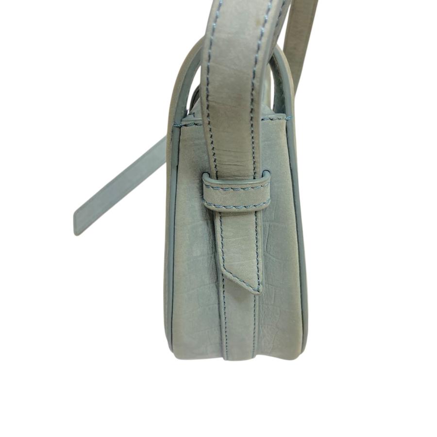 POLENE ポレーヌ Sept Mini ショルダーバッグ  ブルー POLENE ポレーヌ Num〓ro Sept Mini チェーンショルダーレザーバッグ