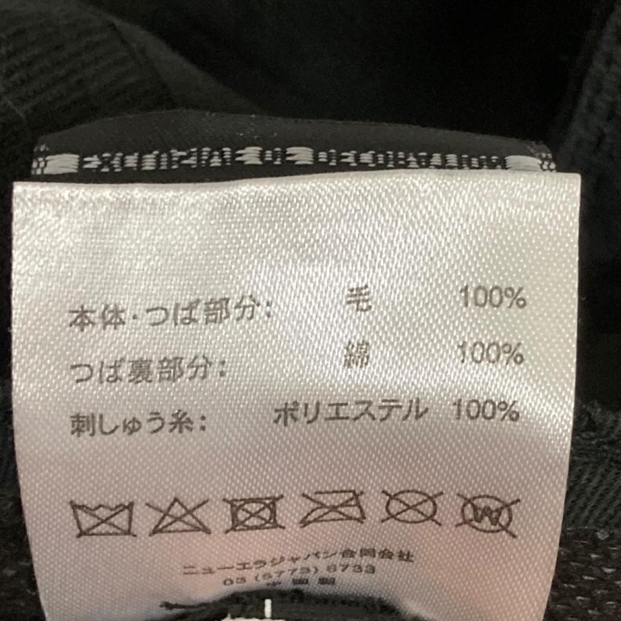 値下げ】Needles×New Era 刺しゅうキャップ ブラック サイズ：71/4 (EC