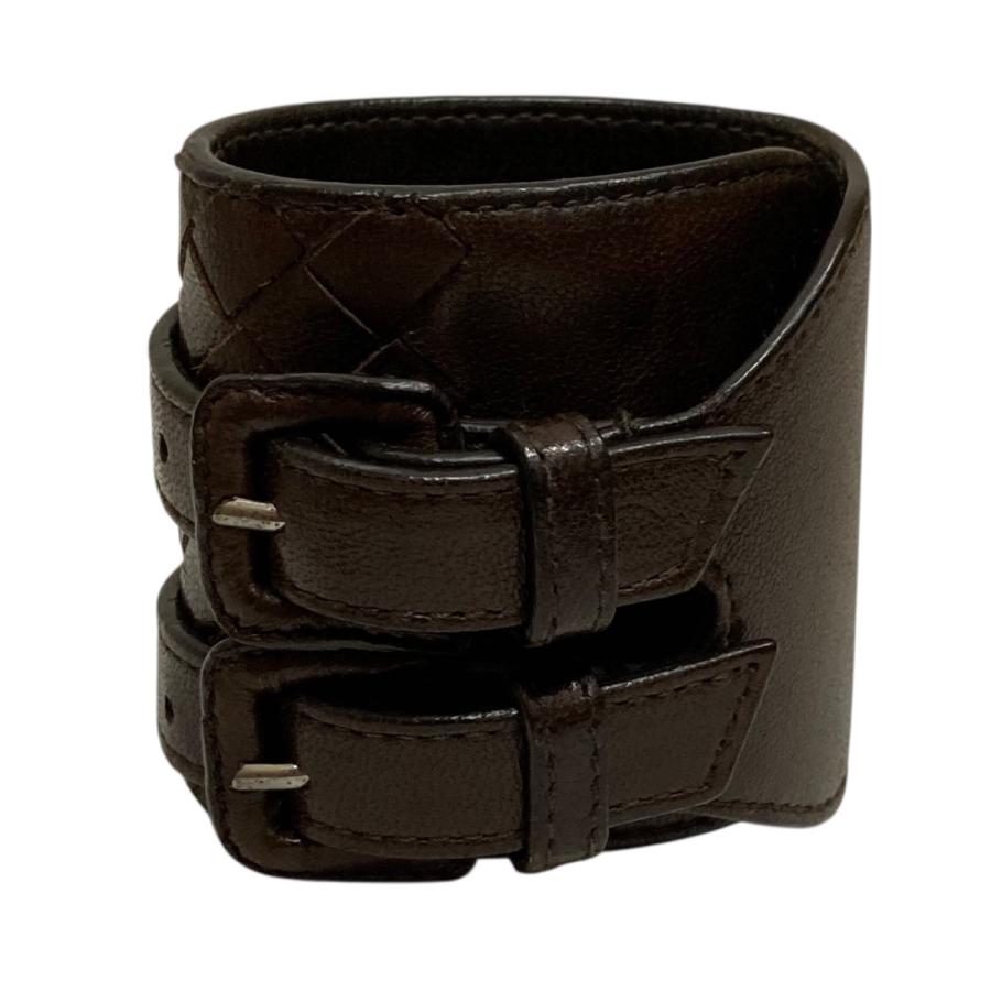 BOTTEGA VENETA（ボッテガ・ヴェネタ） レザーブレスレット ブラウン
