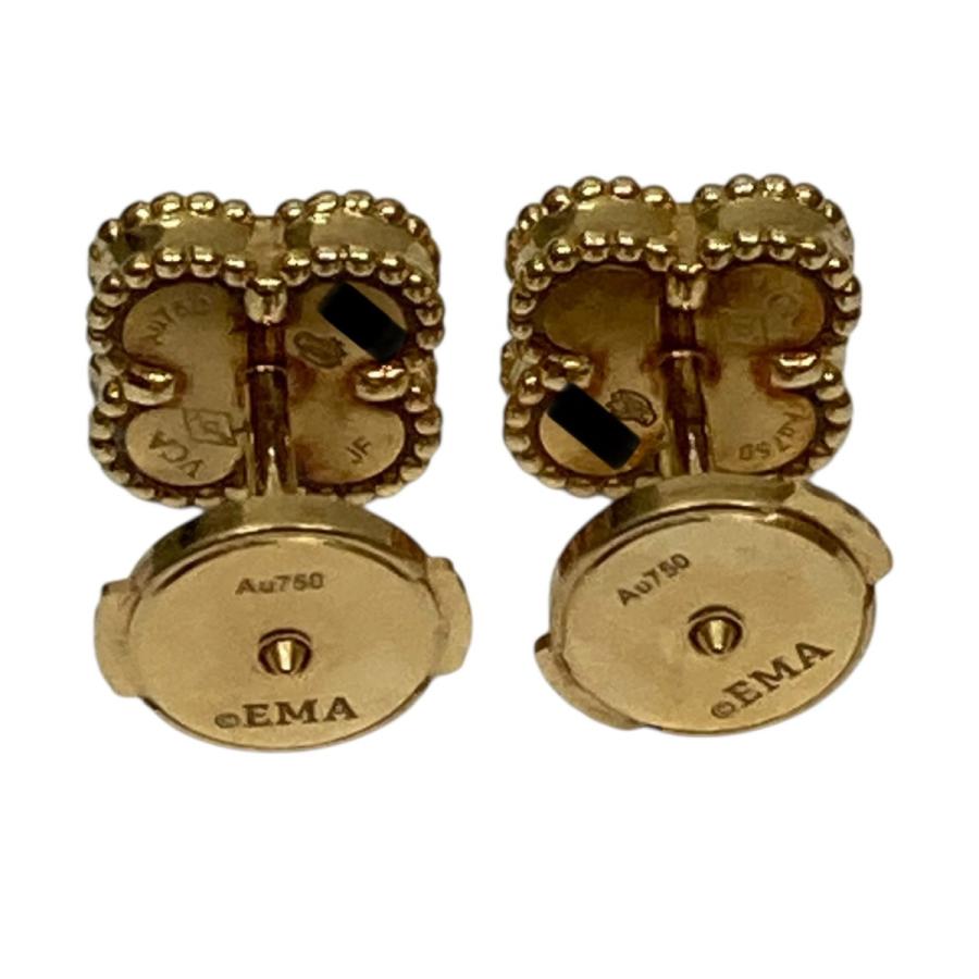 VC&A スウィート アルハンブラ ピアス VCARA44800 美品 Van Cleef ＆ Arpels（ヴァンクリーフ ＆ アーペル） VAN CLEEF