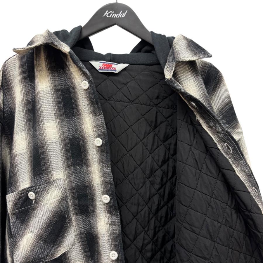 セントマイケル SAINT MICHAEL チェックシャツパーカー SM-A23-0000