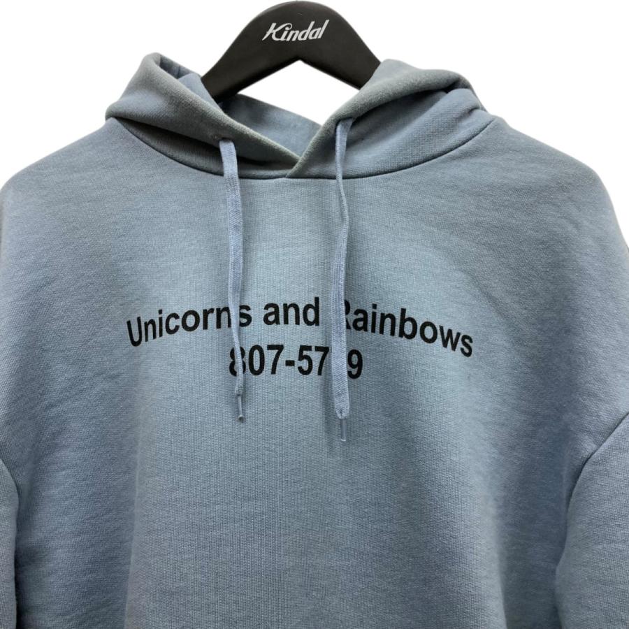 ヴェトモン VETEMENTS 18SS Rainbows Unicorn Hooded ユニコーン