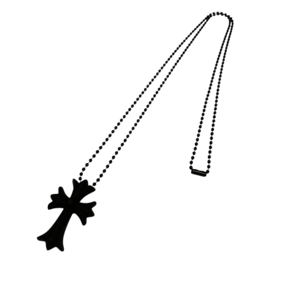 CHROME HEARTS（クロムハーツ） ラバークロスネックレス サイズ：不明