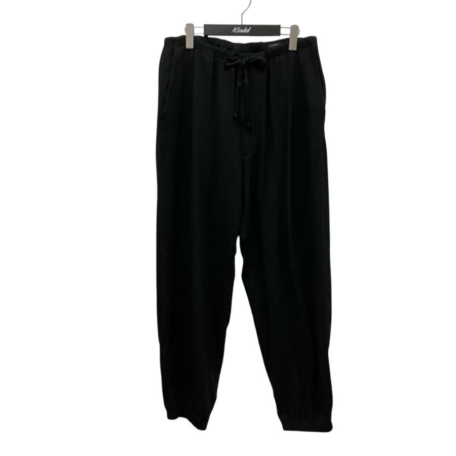 COMOLI（コモリ） COMOLI 24SS シルクネップドローストリングパンツ 