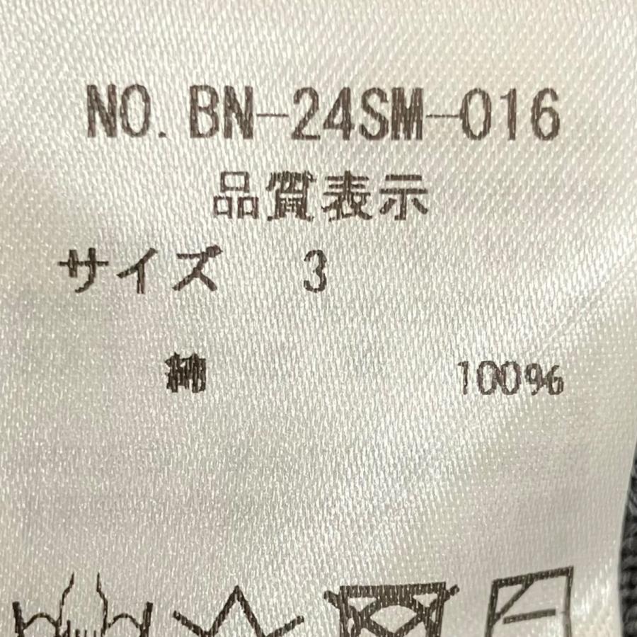 バトナー BATONER コットンカーディガン BN-24SM-016 グレー サイズ：3_6