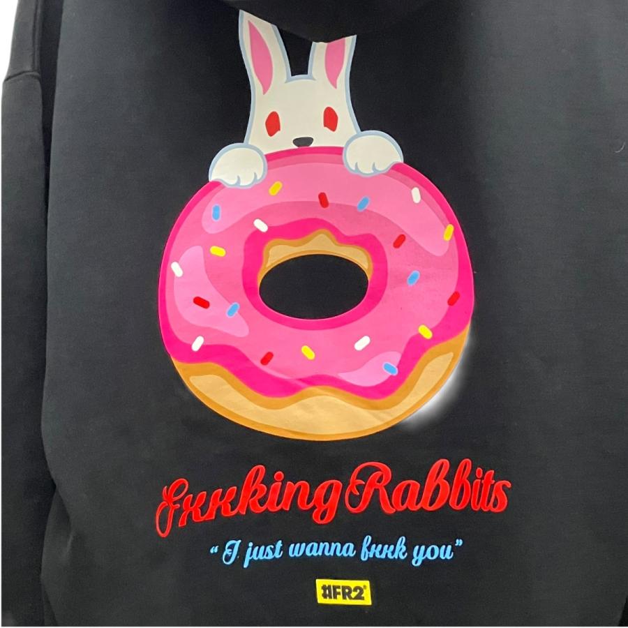 FR2 【値下げ】FR2 Rabbit donut Hoodie バックプリントパーカー