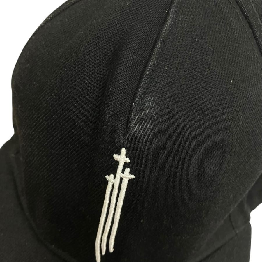 【即購入おやめください】Chrome Hearts 黒 キャップ CHROME HEARTS（クロムハーツ） CHROME HEARTS RS3クロスキャップ 011