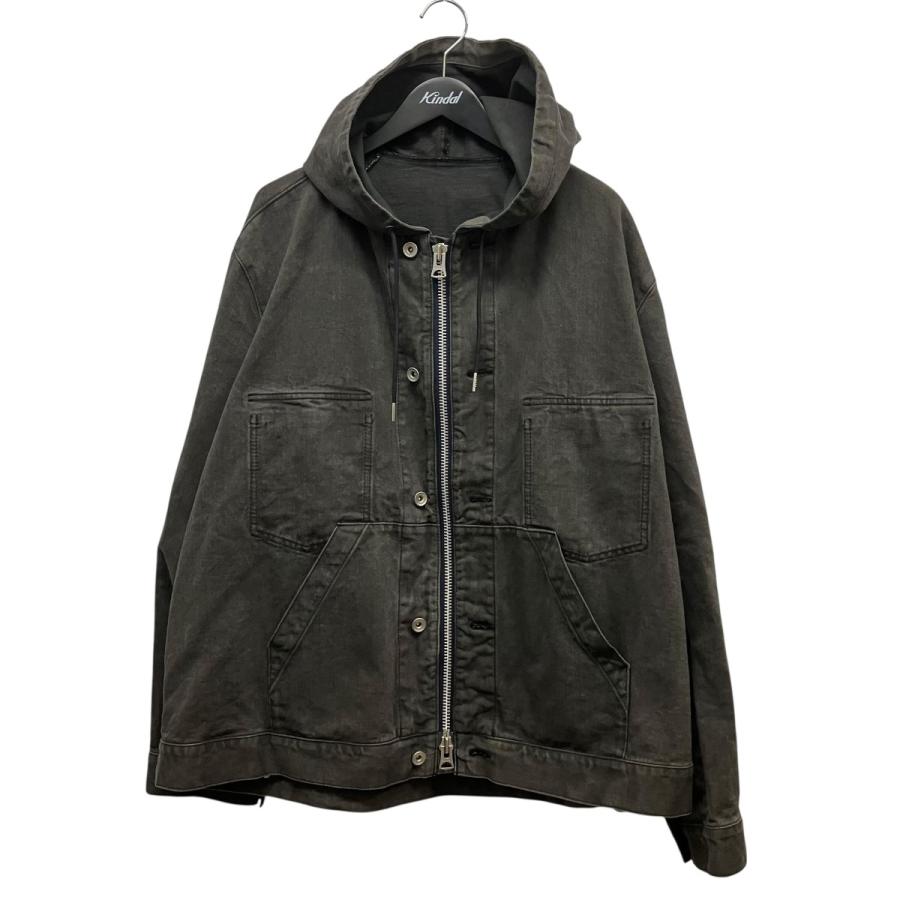sacai（サカイ） sacai 25SS フーデッドジップアップデニムジャケット
