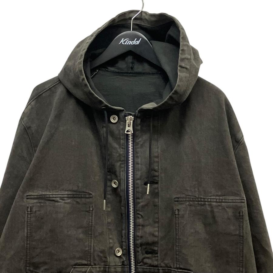 sacai（サカイ） sacai 25SS フーデッドジップアップデニムジャケット