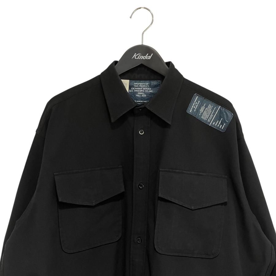 トップス ミスターハリウッド 24AW CPO SHIRT シャツ 長袖 40 グレー