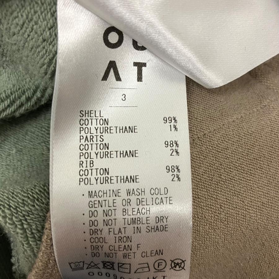 オーユーエーティー OUAT Astro Parka ジップコットンパーカー O009009JKT グリーン サイズ：3
