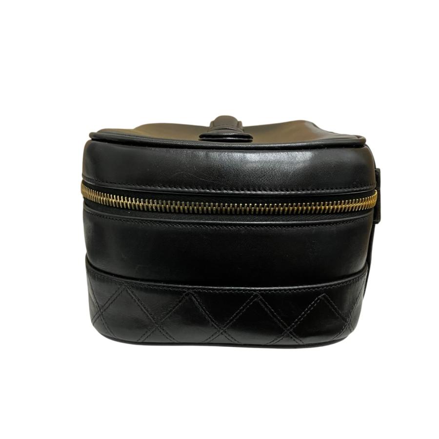 シャネル CHANEL ラムスキンバニティバッグ ブラック サイズ：ONE SIZE_2