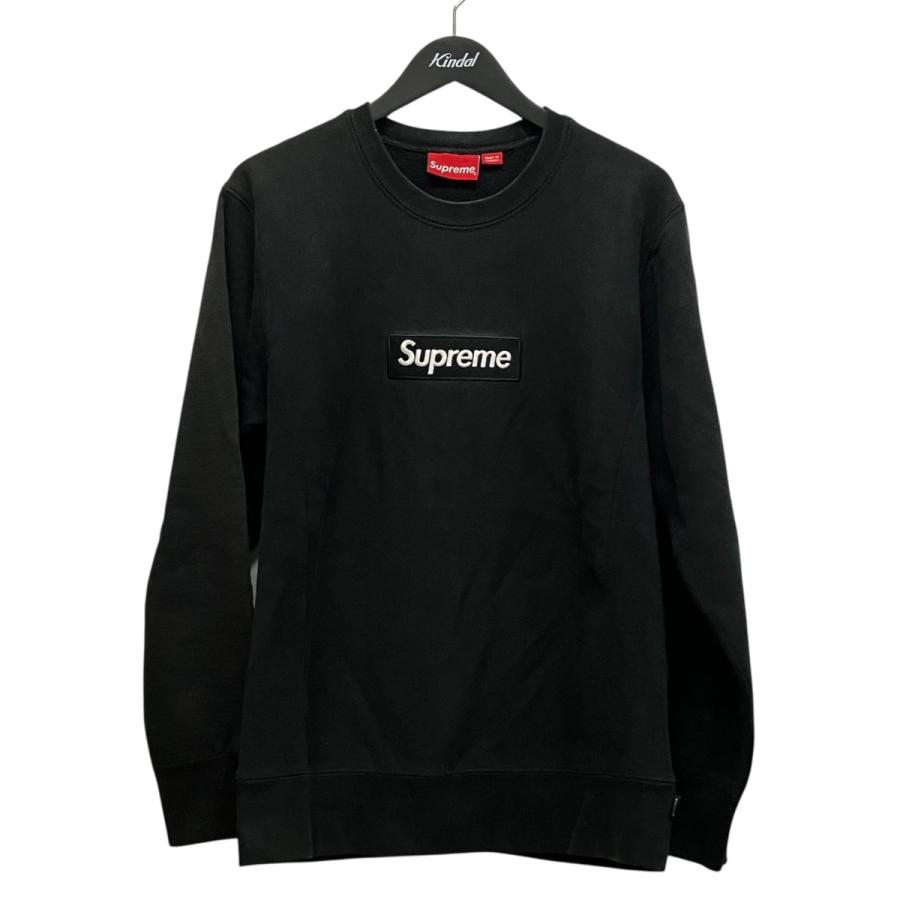 Supreme ボックスロゴ クルーネック スウェット ブラック Supreme（シュプリーム） Supreme Box Logo Crewneck ボックスロゴ