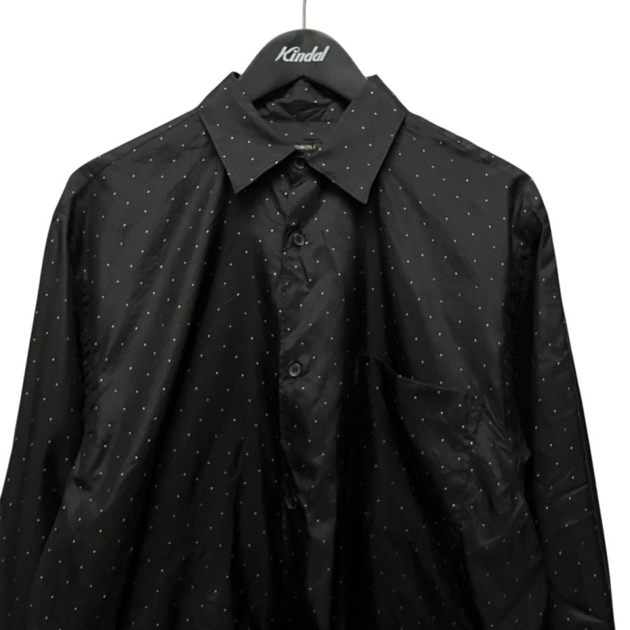 COMOLI（コモリ） COMOLI 25SS シルクドットコモリシャツ B01-02015