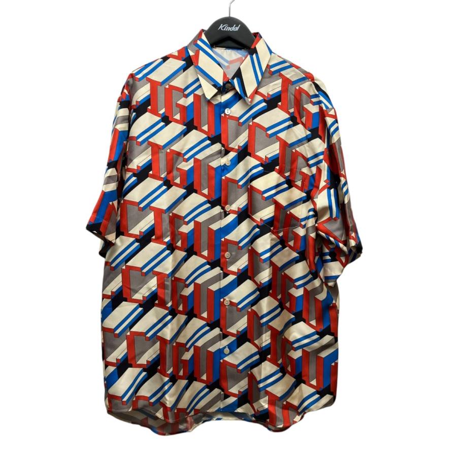 GUCCI（グッチ） 【値下げ】GUCCI 総柄半袖シルクシャツ 770290