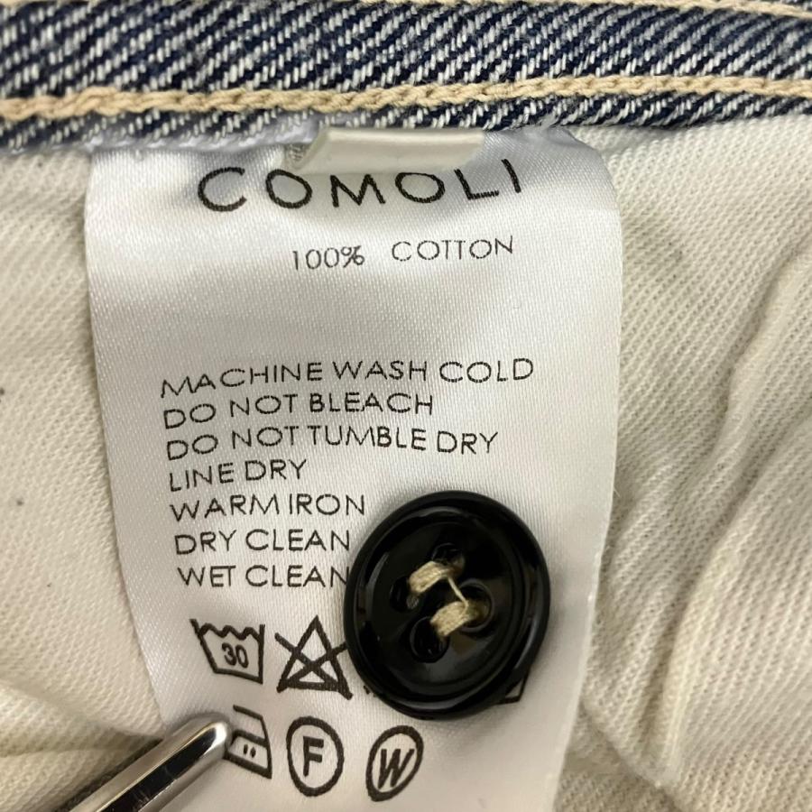 COMOLI（コモリ） COMOLI 21AW ベルテッドデニムパンツ U03-03011