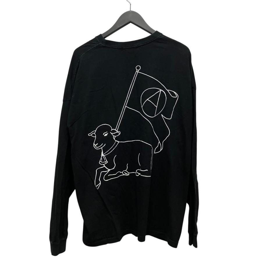 UNDERCOVER（アンダーカバー） プリント長袖Tシャツ UC2A9808 ブラック 