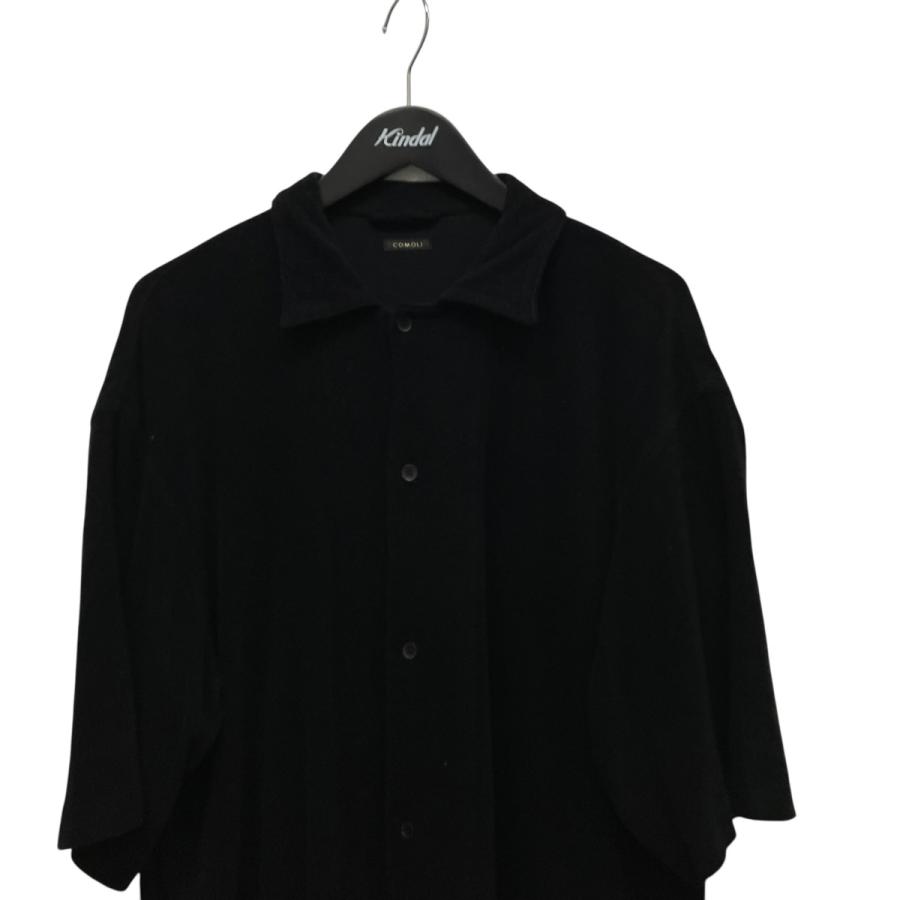 COMOLI（コモリ） COMOLI 25SS C／CAパイル 半袖シャツ B01-05025