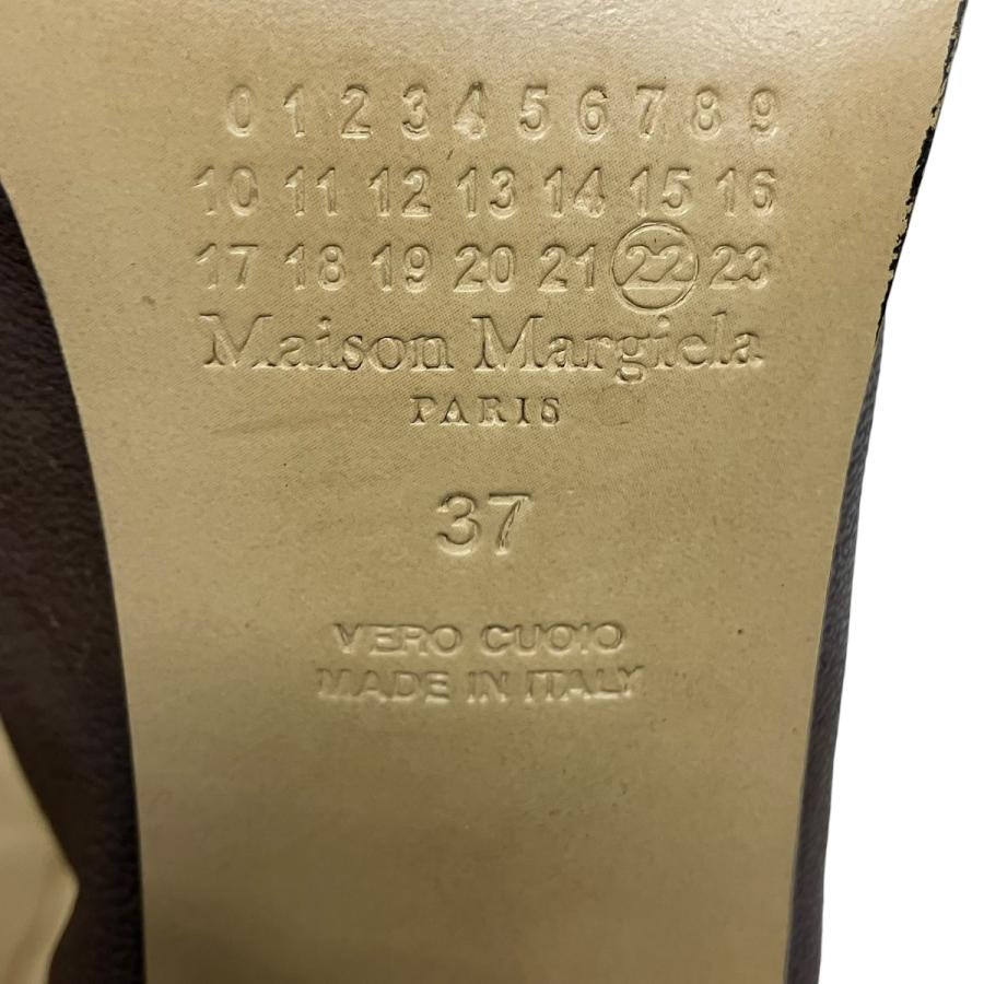Maison Margiela（メゾンマルジェラ） レザー足袋ブーツ ブラウン