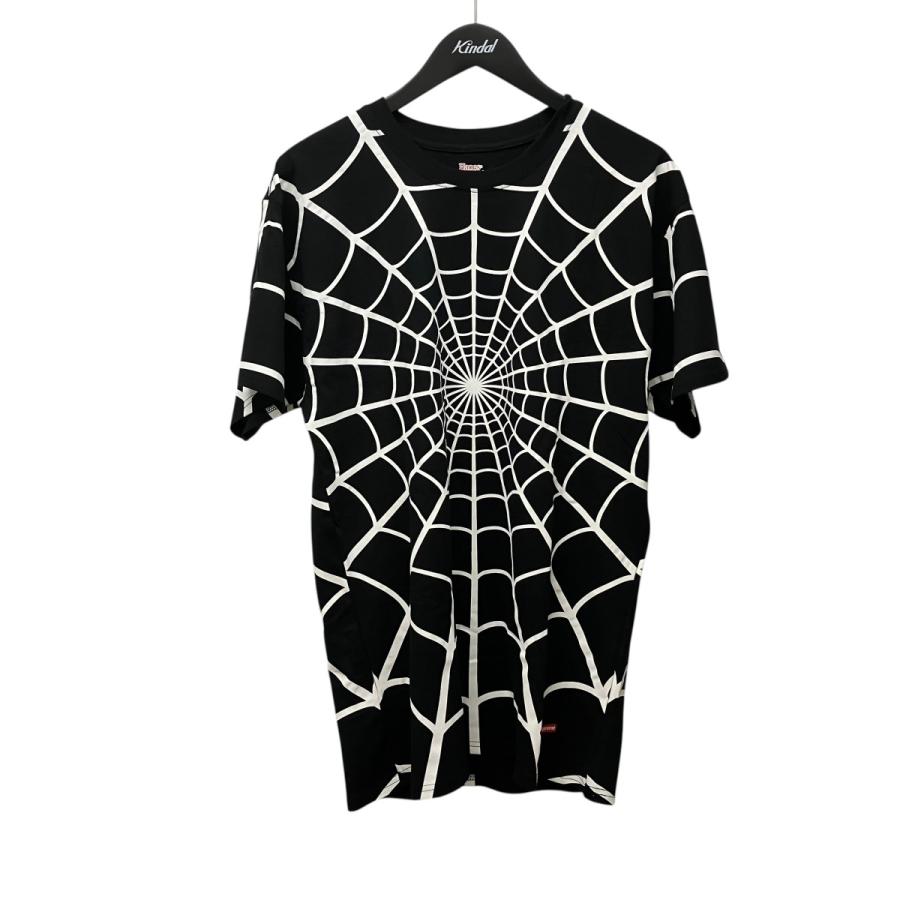 Supreme Hanes Tシャツ Spider-Man ヘインズ 黒 M Supreme（シュプリーム） シュプリーム×ヘインズ Supreme×MARVEL×Hanes