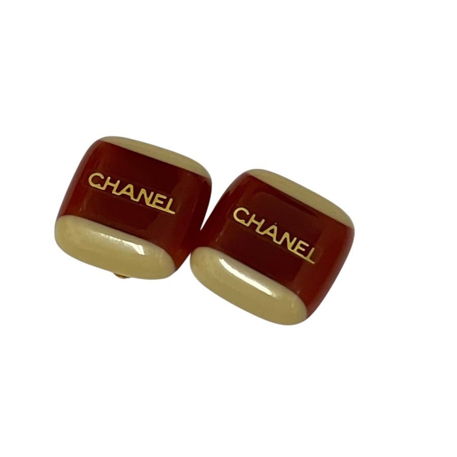 CHANEL（シャネル） ロゴイヤリング ブラウン サイズ：ONE SIZE 