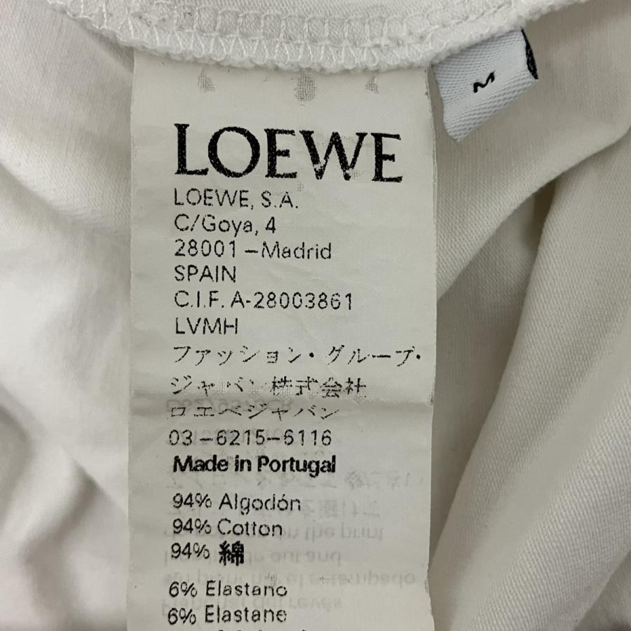 LOEWE（ロエベ） 食パンプリントロゴTシャツ 17155612107 ホワイト