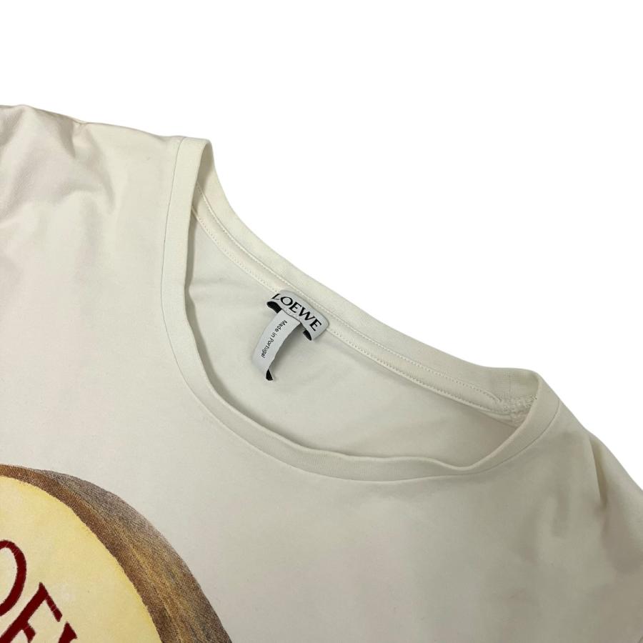 LOEWE（ロエベ） 食パンプリントロゴTシャツ 17155612107 ホワイト