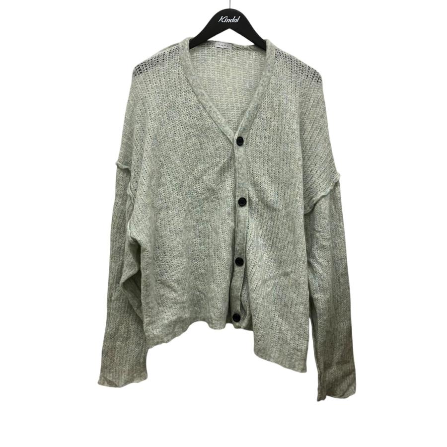 Name.（ネーム） MOHAIR KNIT CARDIGAN ： INSIDE OUT モヘア 
