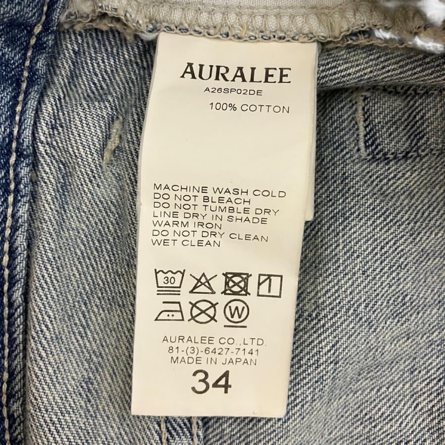 AURALEE（オーラリー） AURALEE 26SS FADED SELVEDGE LIGHT DENIM