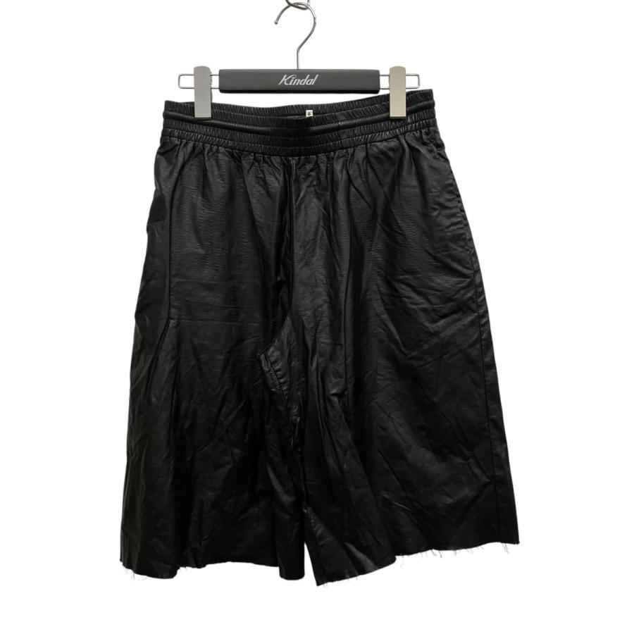 maison margiela フェイクレザー　ハーフ　パンツ MARTIN MARGIELA（マルタン マルジェラ） MM6 Maison Margiela