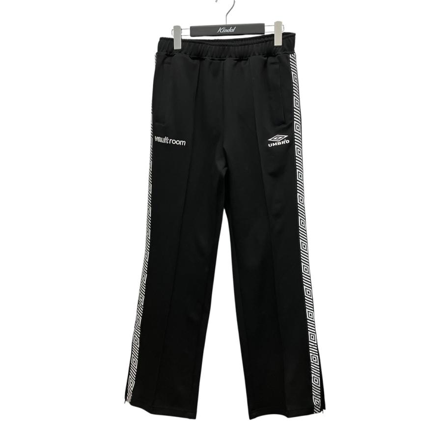 UMBRO vaultroom トラックパンツ ブラック ボルトルーム×アンブロ VAULT ROOM×UMBRO 25AW TRACK PANTS トラック