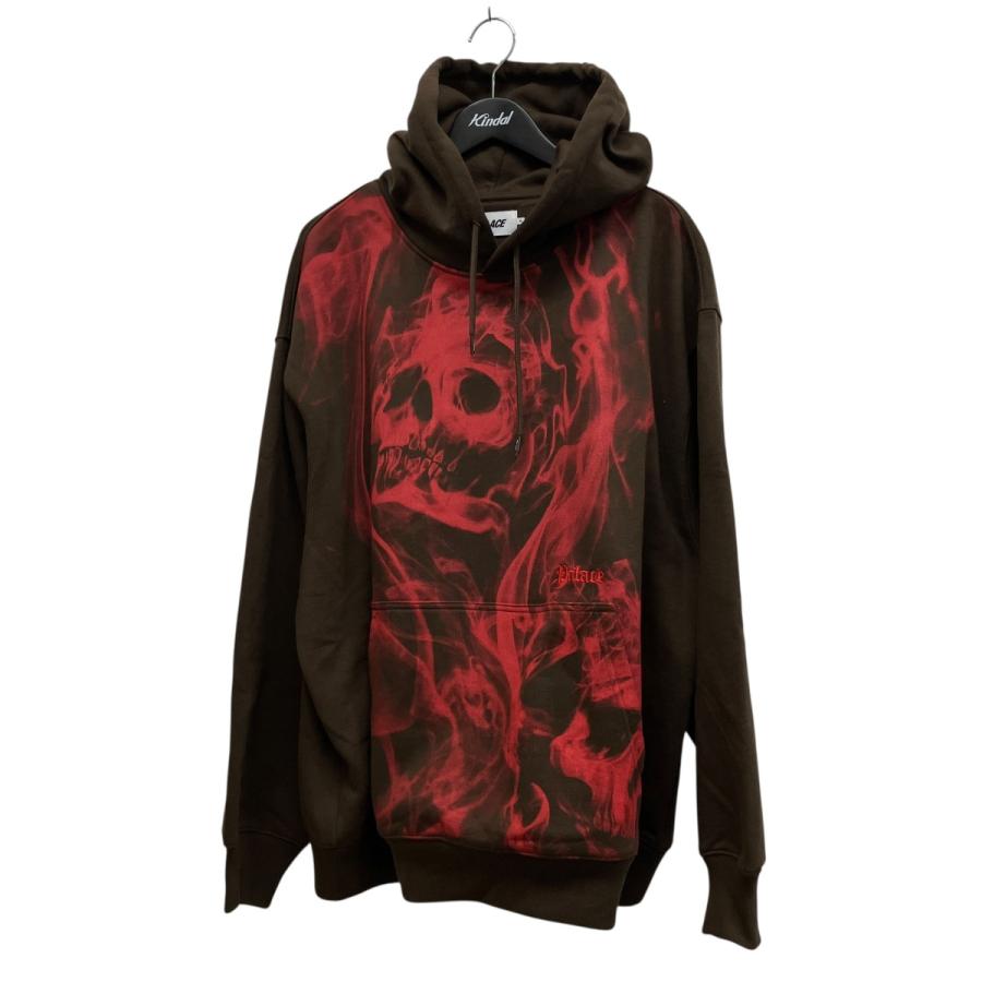 PALACE（パレス） スカルプリントプルオーバーパーカー SMOKED HOOD