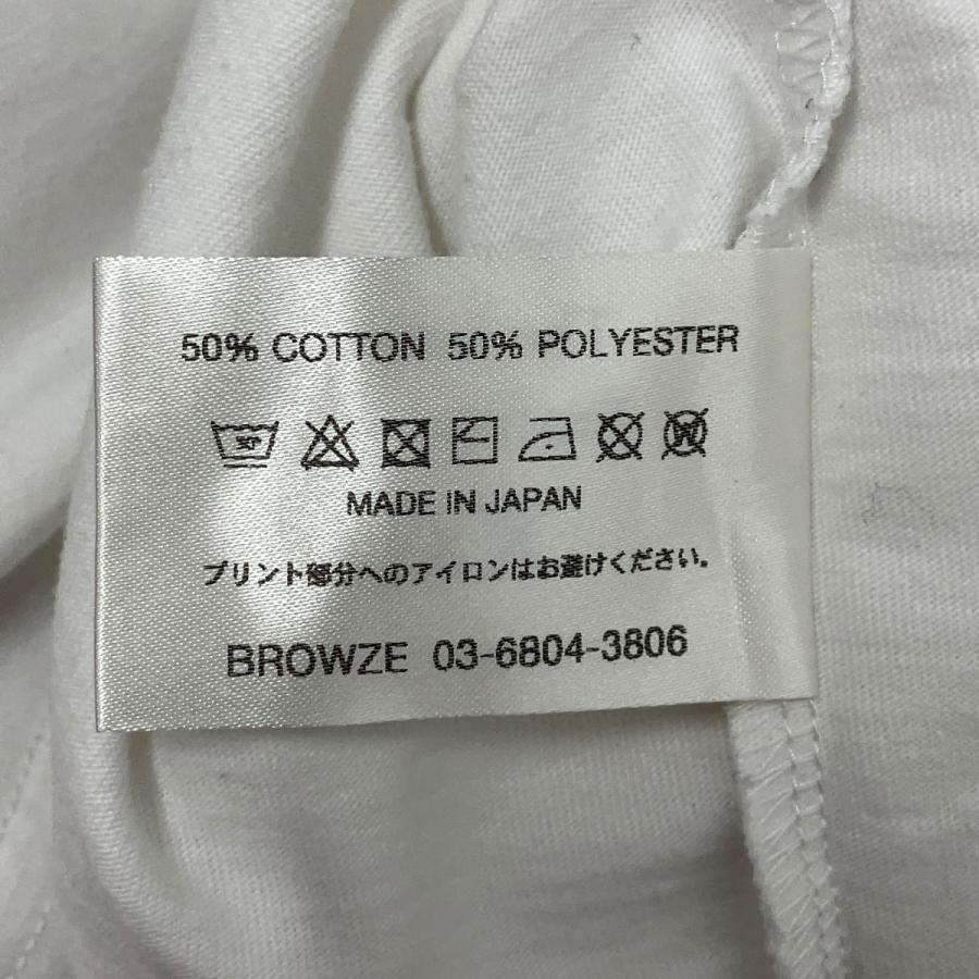 エンノイ ENNOY モーションロゴTシャツ SS23BRENCT07NTL ホワイト