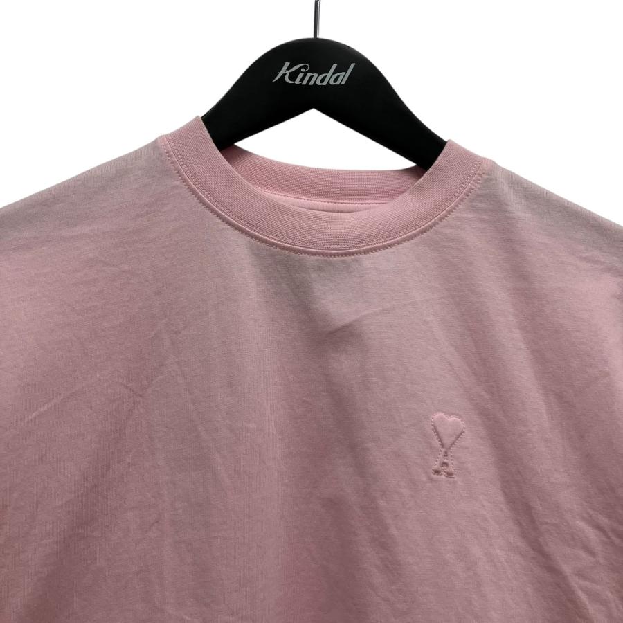 アミパリス AMI PARIS クロップド3DロゴプリントTシャツ FTS356．724