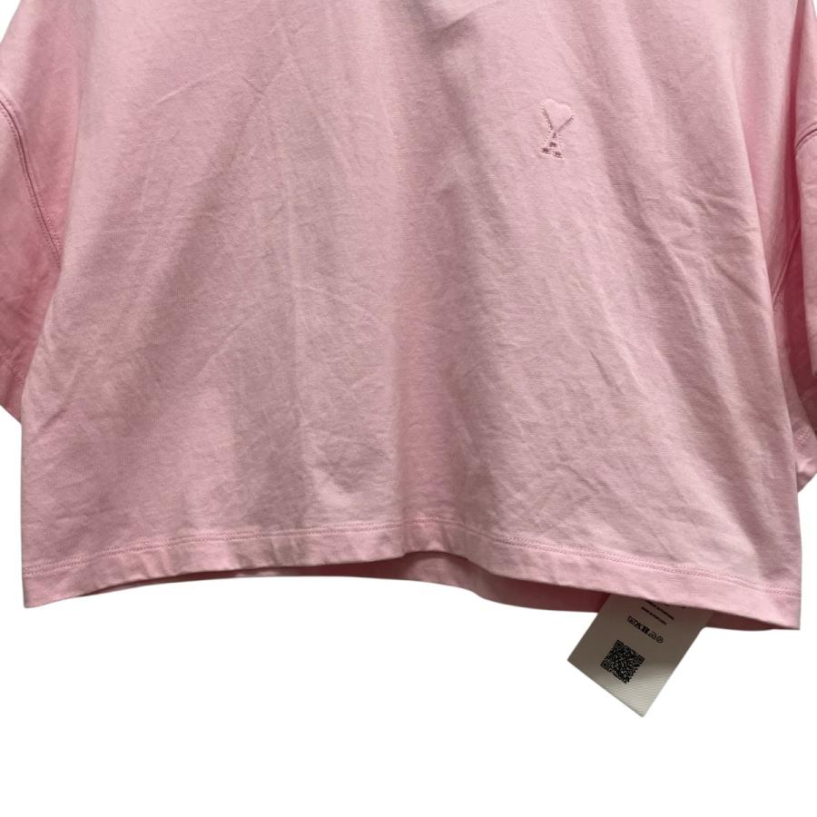 アミパリス AMI PARIS クロップド3DロゴプリントTシャツ FTS356．724