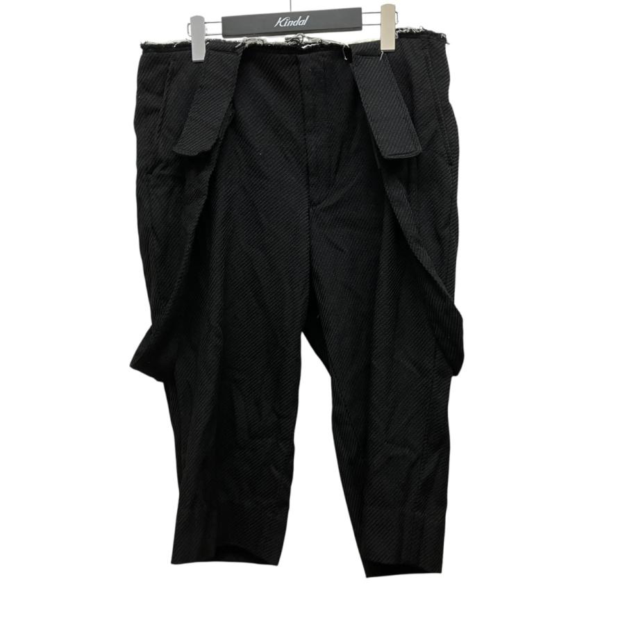 コムデギャルソンオムプリュス　クロップドサスペンダーパンツ COMME des GARCONS HOMME PLUS コムデギャルソンオムプリュス 26SS