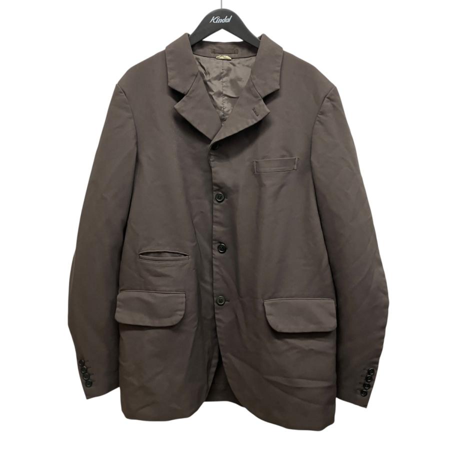 꼼데가르송 オムドゥ COMME des GARCONS HOMME DEUX 25AW ポリ縮絨テーラードジャケット DP-J024 オリーブ