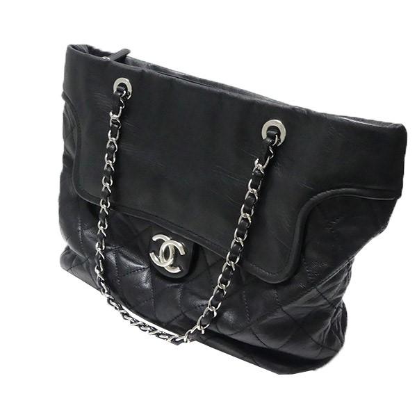 100 品質 Chanel 31 原宿キャットストリート店 サイズ ブラック バッグ トート チェーン レザー