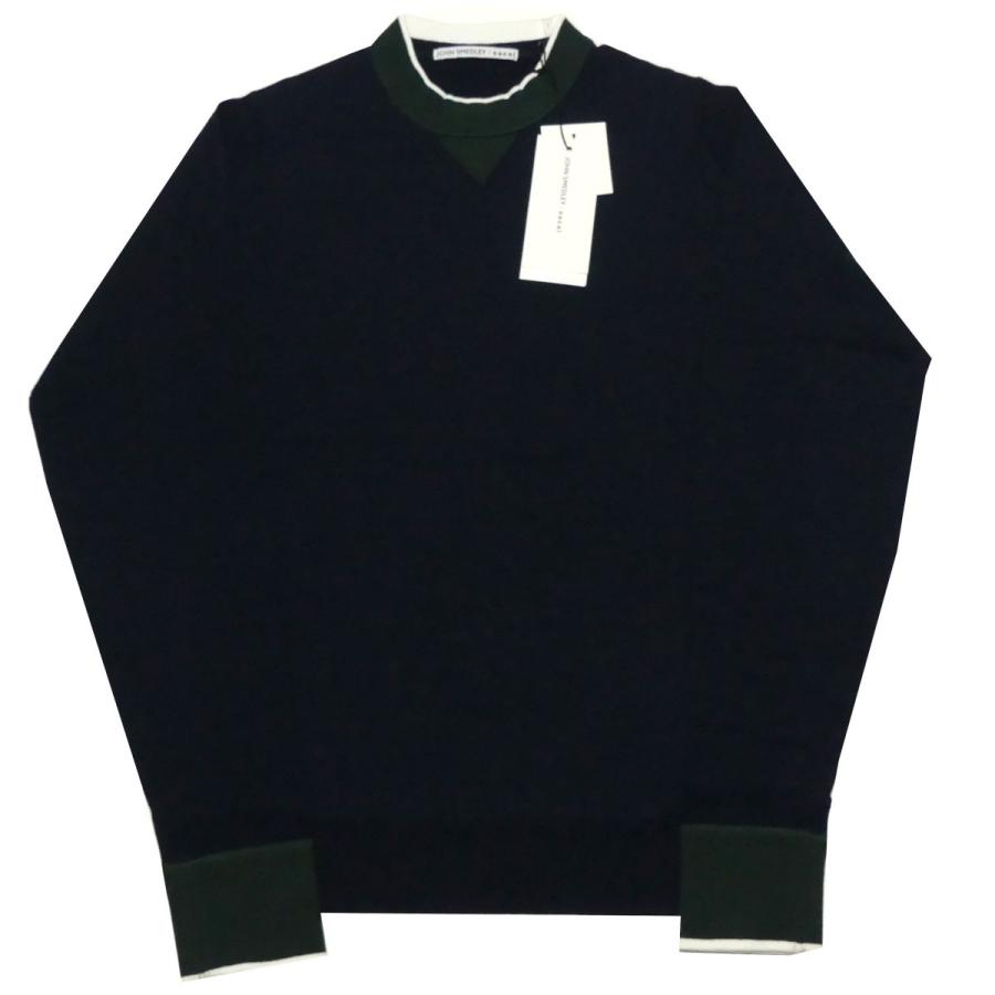 本命ギフト サカイ ジョンスメドレー MENS-SW sacai × JOHN SMEDLEY 19AW ハイブリッド クルー ネック ウール ニット ネイビー サイズ:1 (原宿キャットストリート店) - トップス 本命ギフト サカイ ジョンスメドレー MENS-SW sacai × JOHN SMEDLEY 19AW ハイブリッド クルー ネック ウール ニット ネイビー サイズ:1 (原宿キャットストリート店) - トップス