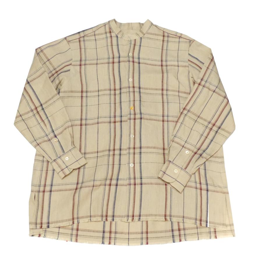 maatee&sons LINEN AMUNZEN FRINGE SHIRTS トップス