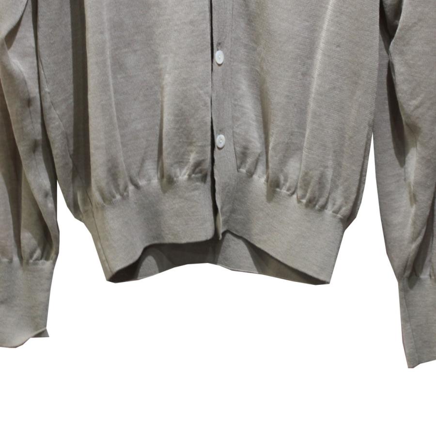 ヘリル HERILL 22SS Ramie Highgauge Cardigan ラミー ハイゲージ  