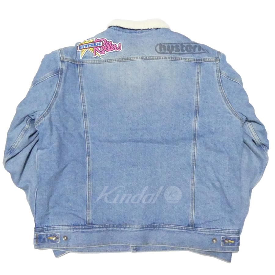 HYSTERIC GLAMOUR WDS デニムボアジャケット　L 値下げHYSTERIC GLAMOUR WDS デニムボアジャケットL