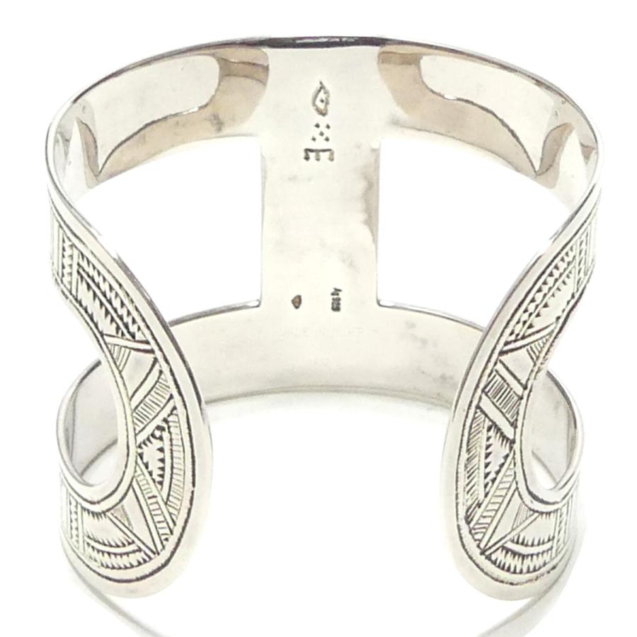 エルメス HERMES Tuareg silver トゥアレグPM シルバー バングル 